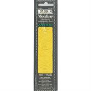 Mouline 6 Stranded Cotton Embroidery Floss, 0109 Light Yellow